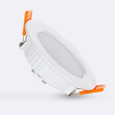 Downlight LED 6W Rond Chip OSRAM Aero 110 lm/W LIFUD Coupe Ø 80 mm