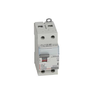 Wyłącznik Różnicowy Przemysłowy 2P 300mA 25-63A 10kA Clase AC LEGRAND DX³ 411524
