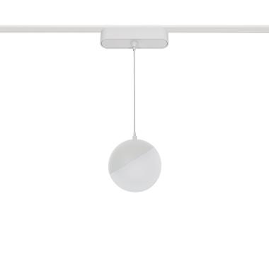 Hanglamp LED Magneet rail  25mm SuperSlim 10W 48V Ø100 mm Wit