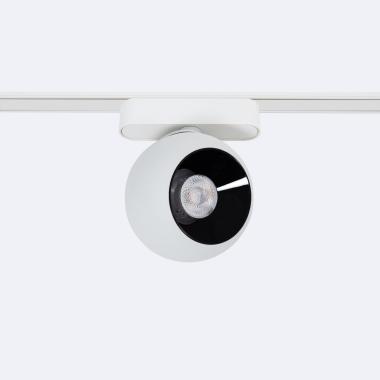 Lištový LED Reflektor Magnetický 25mm Super Slim Konkávní 12W 48V Bílá Ø100 mm