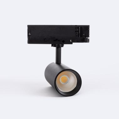Carlo 20W LED Spotlight LIFUD for 3-Circuit Track in Black