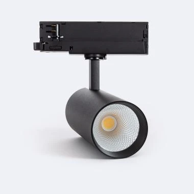Spot LED sur Rail Triphasé 30W Carlo LIFUD Noir