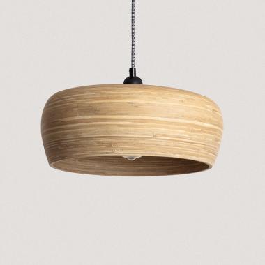 Lampada a Sospensione in Bambù Shuka Sari ILUZZIA
