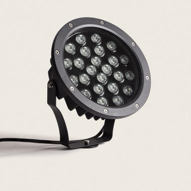 LED-Außenstrahler 24W IP67 mit Spieß Colmar