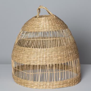 Pendelleuchte Naturfasern Big Sami Ø450 mm ILUZZIA