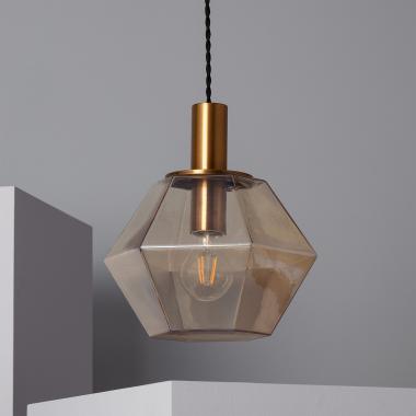 Pendelleuchte Glas Diamound