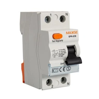 Interruttore Differenziale Residenziale 2P+N 30 mA 25-40 A 6 kA Classe AC MAXGE
