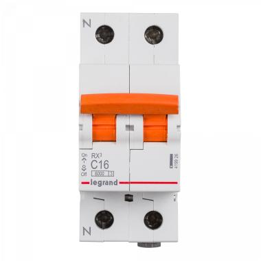 LEGRAND 419925 1P+N 6kA 10-40 A Residential RX3 Thermal-magnetic Circuit Breaker