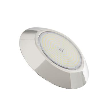 12V AC/DC Surface Mounted 24W Stainless Steel Submersible 3000K LED Pool Light IP68