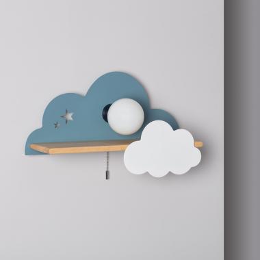 Lampe Murale Bois et Métal pour Enfants Mahina