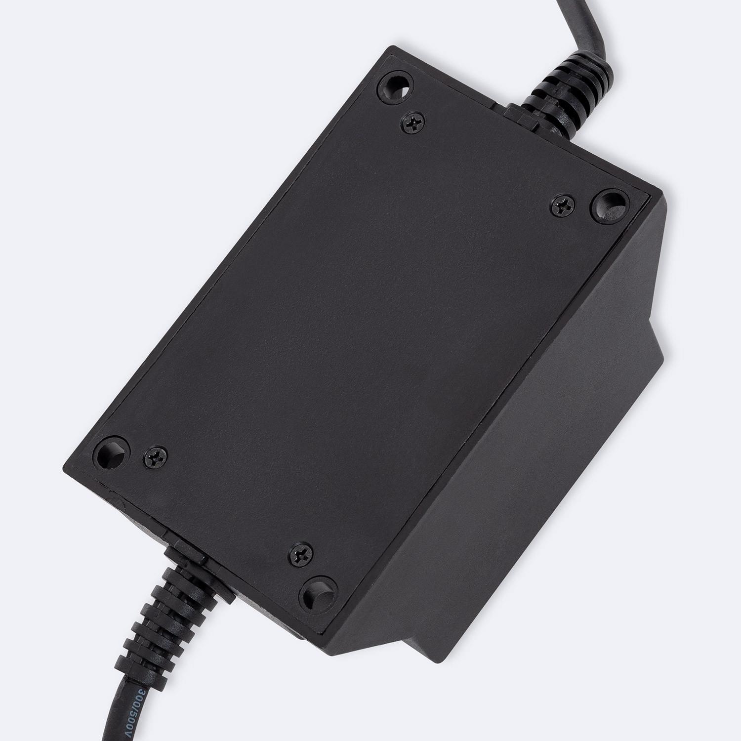 Transformator 12VAC/80W IP68 - widok szczegółowy
