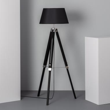 Stehlampe aus Holz WiFi mit Dimmer Naweza