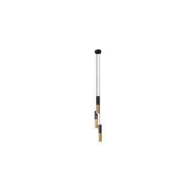 Pendelleuchte Multi mit 3 Hängenden Lichttropfen Metall Creative Cables SPM3VNRM04K2SPOT