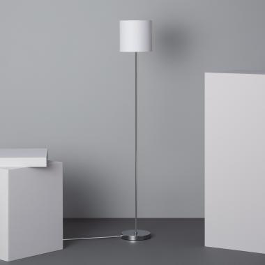 Stehlampe aus Metall und Stoff Pangiri