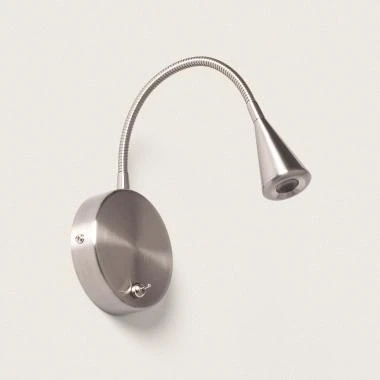 Applique LED 3W Metallo con Interruttore Koiné