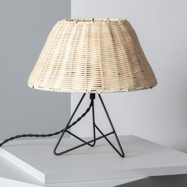 Stolní Lampa z Ratanu Salmor
