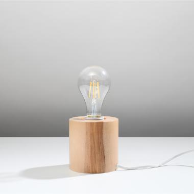 Lampada da Tavolo Legno Salgado SOLLUX