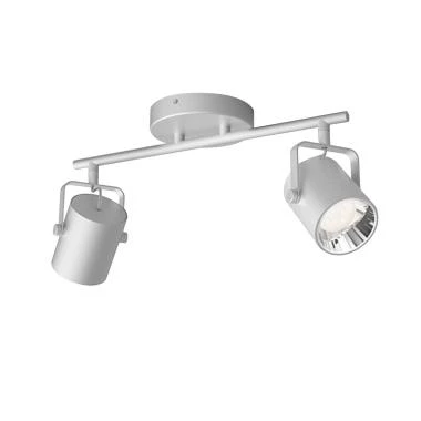 Lampada da soffitto Led Doppia Byre 2 Faretti 8,6W PHILIPS