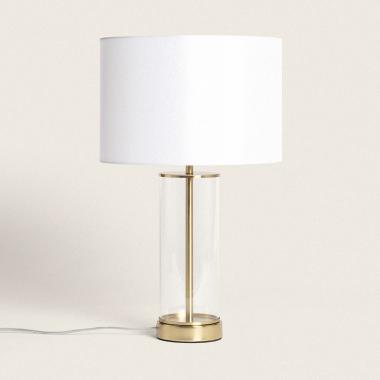 Lampe à Poser Métal et Verre Malta avec Interrupteur Tactile
