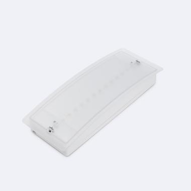 Luce Twinspot 6w LEDKIA Luce Emergenza LED 400lm 6W IP65 - Plafoniera Sicurezza Per Interni Ed Esterni Lampade Con Batterie - 5
