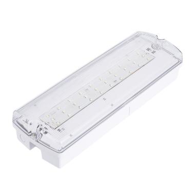 Lampade di Emergenza LED Superficie 200lm Permanente/Non Permanente IP65