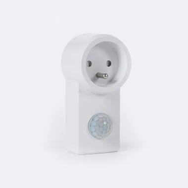 Adaptateur Schuko Type E Avec Détecteur de Mouvement