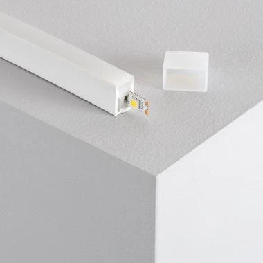 Profil Neon SFLEX 12x20 seitliche Kurve für LED Streifen IP20 bis 10 mm