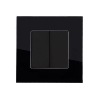 Modul Doppel-Blende mit Glasrahmen Modern