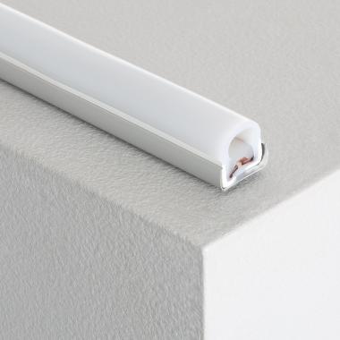 Aluminiumprofil 1m für LED Streifen Neon Halbund 180