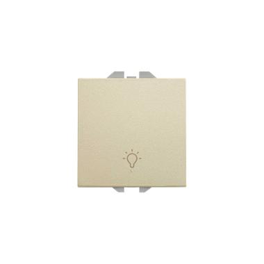 Single Pushbutton Mechanism With Engraved Light SIMON 270 20000151