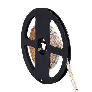 5m 12V LED Strip SMD ZIG ZAG 60LED/m 7W/m 700lm/m 6mm Wide Cut at Every 5cm IP20
