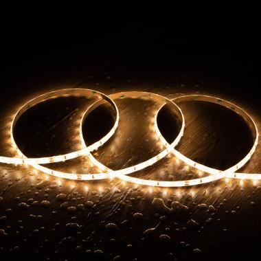 Product Led Strip 24V SMD 60 LED/m 5m 5W/m 400lm/m Breedte 8mm te knippen om de 10cm IP65