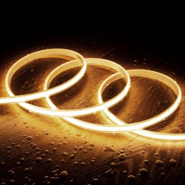 LED-Streifen Dimmbar 220V COB Selbstgleichrichtend 320 LED/m 8W/m 720 lm/m Breite 12mm Schnitt 50cm IP65 CRI90 nach Maß