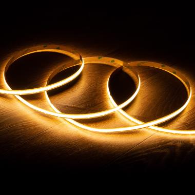 Product 5m 12V DC LED Strip COB 500LED/m 8mm Wide FreeCut IP20