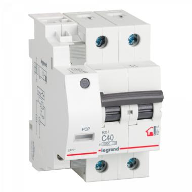 Product Protettore di Sovratensioni Permanenti POP RX3 2P 6kA 25-40 A LEGRAND 402410