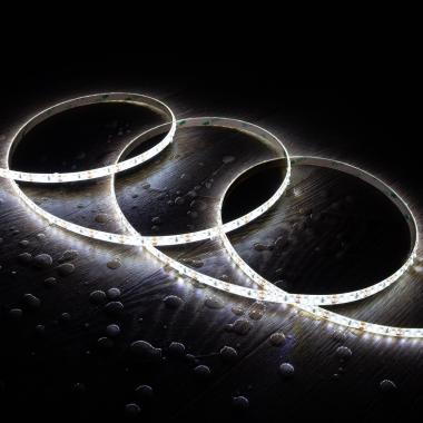 5m 12V LED Strip SMD 120LED/m 10W/m 1000lm/m 8mm Wide Cut at Every 2.5cm IP65