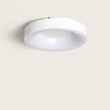 LED Deckenleuchte 30W Rund Aluminium Ø380 mm CCT Wählbar Jacob