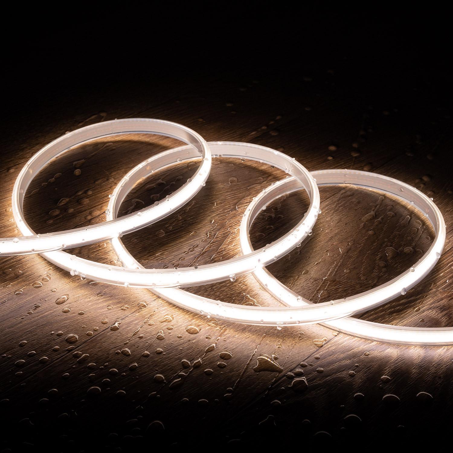 Taśma Led Ściemnialna 220V COB Samoregulująca - widok 1