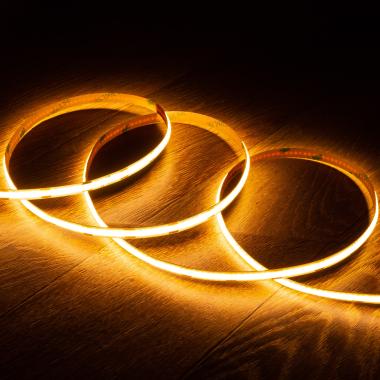 Taśma Led 12V COB 320 LED/m 5m 10W/m 1000lm/m Szerokość 8mm Cięcie 2.5cm IP20 CRI90