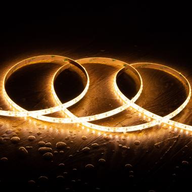Led Strip 24V SMD 120 LED/m 5m 10W/m 1000lm/m Breedte 8mm te kippen om de 5cm IP65