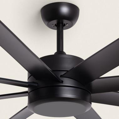 Image de Ventilateur de Plafond Silencieux Hidra Noir 157cm Motor DC
