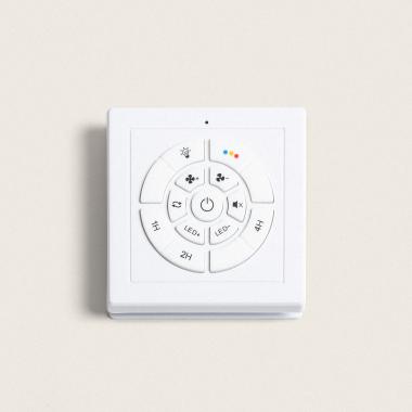 Image de Ventilateur de Plafond Silencieux Hidra Noir 157cm Motor DC