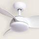 Image de Ventilateur de Plafond Silencieux Poros 35W 76cm Moteur DC