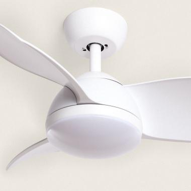 Afbeelding van Stille Plafondventilator Poros 76cm Motor DC