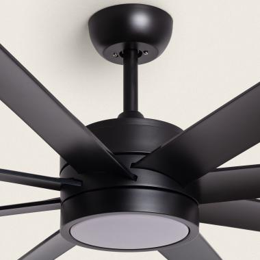 Afbeelding van Stille Plafondventilator Hidra Zwart 157cm Motor DC