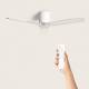 Vidéo de Ventilateur de Plafond Silencieux Angistri Blanc 132cm Motor DC