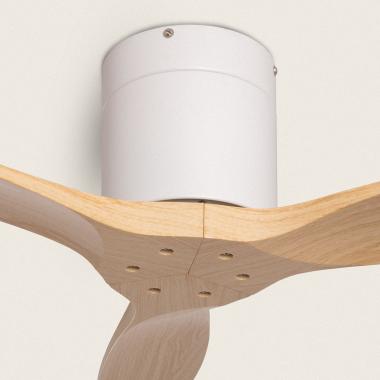 Image de Ventilateur de Plafond Silencieux Angistri Blanc 132cm Motor DC