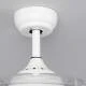 Image de Ventilateur de Plafond Rétractable Silencieux Dalori Blanc 106cm Moteur DC
