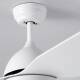 Image de Ventilateur de Plafond Silencieux Woolworth Blanc 127cm Moteur DC