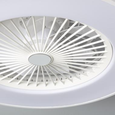 Immagine di Ventilatore da Soffitto Silenzioso Dhalia Bianco 58cm Motore DC